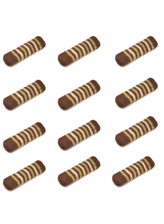 12pcs Reusable Furniture Leg Protection Covers, Reducing Noise And Scratches On Furniture Legs, Easy To Install And Remove, Machine Washable, Suitable For Scratch Resistant Flooring - Image 5